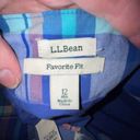 L.L.Bean  pink & blue plaid favorite fit skirt 12 Photo 5