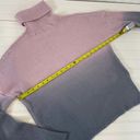 Love + Harmony  Women’s Turtle Neck Ombre Pullover Sweater Size S Photo 4