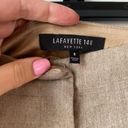 Lafayette 148  Rivington Finite Wool Cashmere Pants Mocha Melange 8 Photo 2