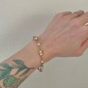 Vintage “Cherie“ Pearl Bracelet Gold Tone Swirl Elegant Classic Minimal Pearlcore Photo 2