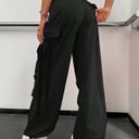 SheIn Black parachute pants Photo 1