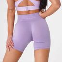 NVGTN Lilac Pro Seamless Shorts Photo 2