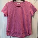 Daisy Leallo  Ruffle Bottom Berry Tee size medium Photo 7