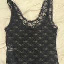 Brandy Melville black lace tank top Photo 2