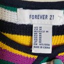 Forever 21 rainbow stripe cropped retro knit sweater tank top NWT NEW Photo 5