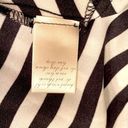 Alya || Black/white striped scoop neck sleeveless blouse with elastic at waist Photo 8