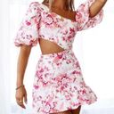 Hello Molly // Sweetest Kind Pink Floral Mini Dress Photo 1