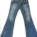 Silver Jeans  Tuesday 22 Low Rise Dark Wash Flared Leg Denim Women’s 32/37 Photo 4