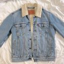 Levi’s Sherpa Lined Trucker Jacket Women’s Photo 0