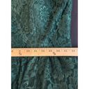 Weddington Way  Emerald Lace A-Line Ruffle Dress Halter Prom Winter Size 16 Photo 6