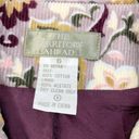 The Territory Ahead  Womens 6 Corduroy Vest Button Front Purple Lavender Floral Photo 4