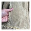 wilson's leather  Maxima Tan Suede and Faux Fur Jacket Coat Women Size Large Photo 6