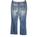 Lane Bryant  Sim Flare High Rise Jeans Sz 16 Light Wash Distressed Photo 1