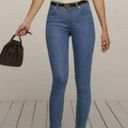 Reformation High Rise Skinny Jean True Blue Size 29 Photo 0