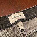 frame denim NWT FRAME - LE HIGH SKINNY CROP CHROME NOIR size 27 Photo 4