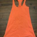 Lululemon  Cool Racerback Tank Top Size 4 Pink Orange Peach Photo 0