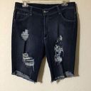 Encore jeans Women jean shorts. . Size 1X. Photo 0