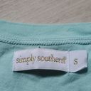 Simply Southern  Bless Your Heart USA Pineapple High/Low Tank Top Photo 3