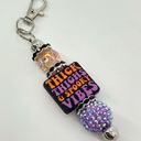 The Bar Keychain purse charm Beaded Keychain For Women,  Keychain, Silicone bead keyc Photo 2