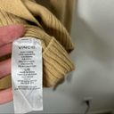 Vince  Cashmere Raglan Sleeve Tan Cardigan Sweater Button Front Womens Size L Photo 8