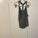 Nike  Dri-Fit “Just Do It” Women’s Size Medium Elastica Gray Tank Top Photo 4