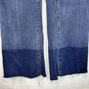 Spanx  Cropped Flare Denim Jeans Raw Edge Hem Rise Sz XS (25x26) 20231R Photo 3