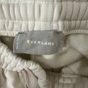 Everlane S  Cream High Rise Wide Leg Sweatpants Photo 2