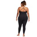 Nike Yoga Luxe Dri-FIT Tight Fit 7/8 Jumpsuit Black Plus 2X NWT Workout Active Photo 2