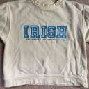 Vintage Notre Dame Fighting Irish Crewneck Yellow Photo 1