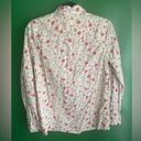 LC Lauren Conrad  Button Down Shirt Floral Cottagecore Size Medium EUC! Photo 3
