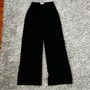 Bershka  High Rise Black Wide Leg Trousers size 02 Photo 2