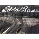 Eddie Bauer  Boyfriend Jeans Womens 6 Used Black Lined Relaxed Photo 7