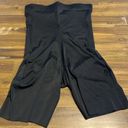 Spanx ASSETS by  Black High Waisted Shaping Shorts Shape wear Black XL Photo 2