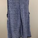 Ruby Rd . NWT BLUE BLACK WHITE SLEEVELESS JACKET 2X Photo 3