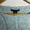 Tahari Green Knit Cropped Long Sleeve Top ( S ) Photo 1