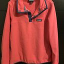 Patagonia Women’s Pink Micro D Snap-T Fleece Pullover Photo 0