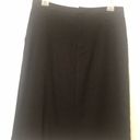 Gap  Pencil Skirt Black Pinstripe Sz 6 Photo 7