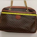 CELINE  Vintage Macadam Chain Shoulder Bag Leather PVC interior monogram brown Photo 2