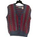 Jantzen VINTAGE  Button Cardigan Sleeveless Sweater Vest Photo 0