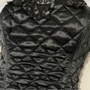  Vintage 90s Natori Quilted Sequins Black Corset Bustier Size Medium Rare Photo 1