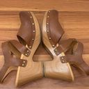 Kork-Ease KORKS Abloom Brown Studded Clogs Platform Sandals Size 8M Photo 6