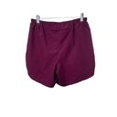 Nike  Dri-Fit Purple Lined Athletic Shorts Women's Size Medium Pockets Photo 5