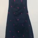 Lilypod Strapless black dress with pink martinis woman Size 10 casual or dressy Photo 0