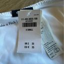 Abercrombie & Fitch NWT  Mid-Rise High-Leg Moderate Bottom white size XS Photo 5