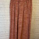 Coco + Jaimeson  wide leg, rust color, tie waist ladies lounge pants size XL Photo 3