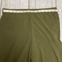 Madewell Track Trousers Pull On Joggers in Olive Green Size Medium Photo 3