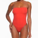 SKIMS FITS EVERYBODY STRAPLESS BODYSUIT neon Poppy 3387 size M Photo 1