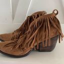 Coconuts by Matisse  size 9 Womens Fringe Booties Bohemian Western Cowgirl style Photo 7