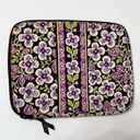 Vera Bradley  Laptop Sleeve Plum Petal Padded Laptop Bag Case 17" Photo 0