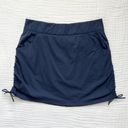 Columbia  navy blue athletic skort -Size Large -Drawstrings on each side -POCKETS Photo 0